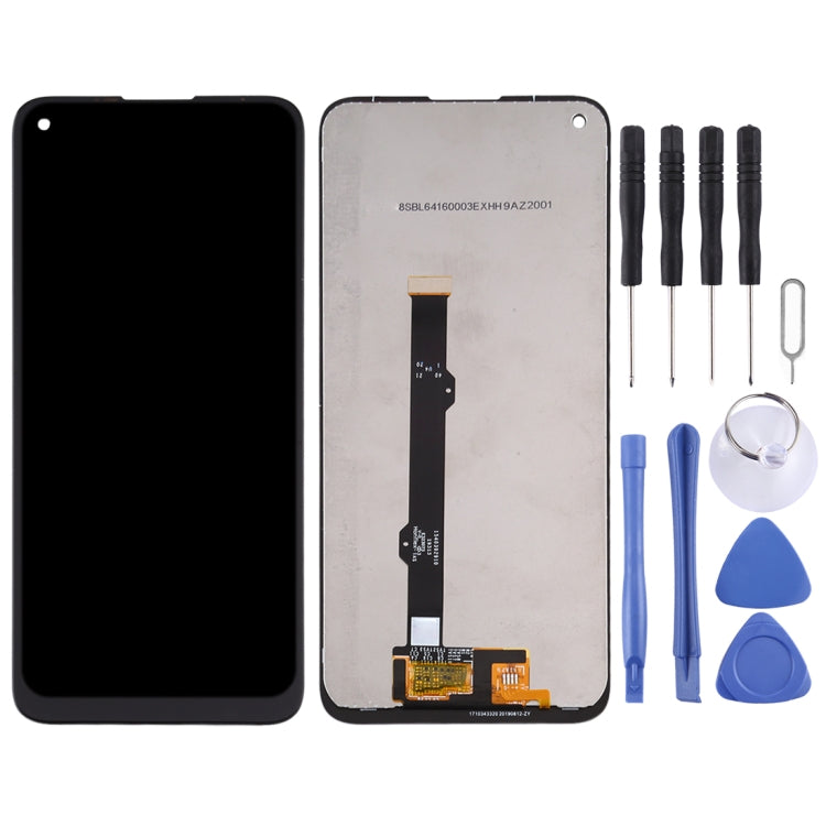 LCD Screen and Digitizer Full Assembly for Motorola Moto G8