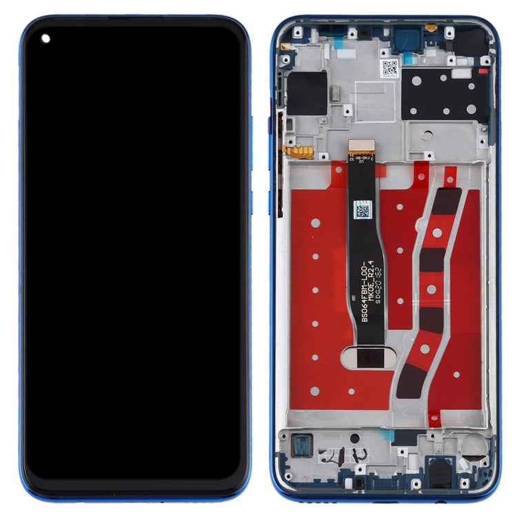 LCD Screen and Digitizer Full Assembly with Frame for Huawei Nova 5i