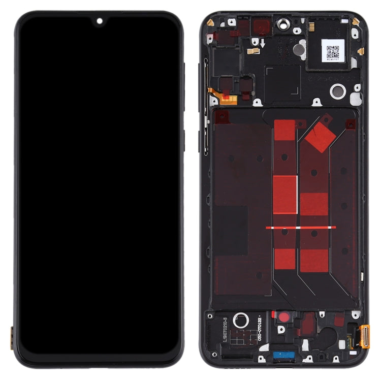 LCD Screen and Digitizer Full Assembly with Frame for Huawei Nova 5