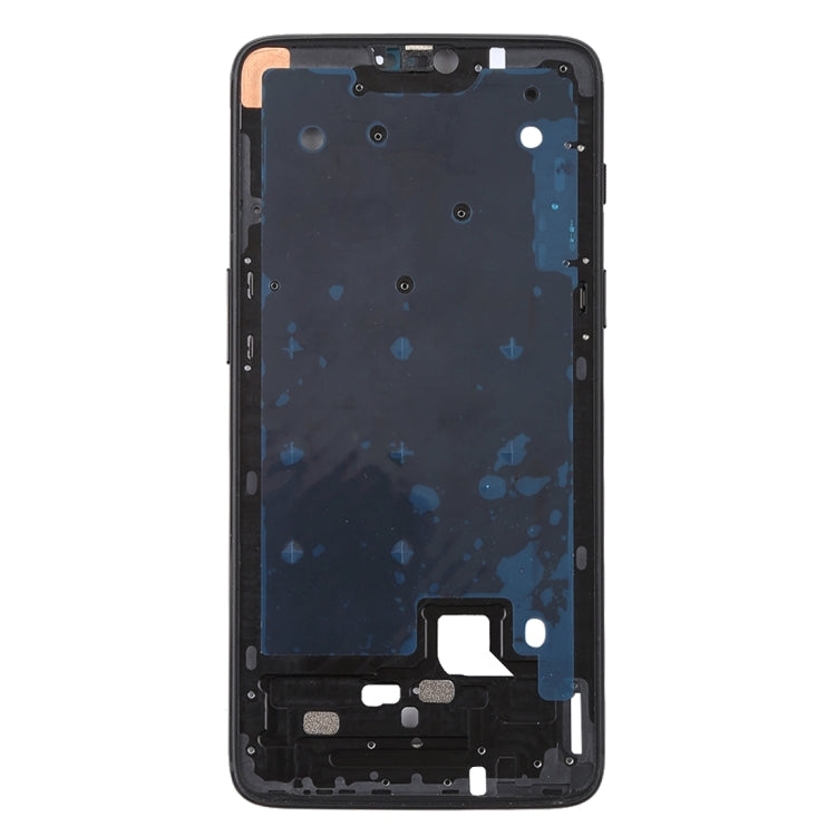 For OnePlus 6 Front Housing LCD Frame Bezel Plate with Side Keys