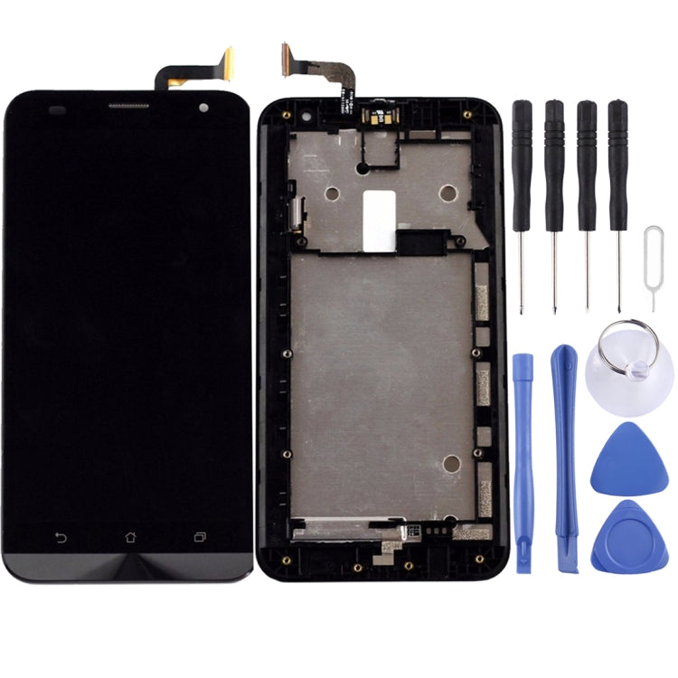 LCD Screen and Digitizer Full Assembly with Frame for ASUS Zenfone 2 Laser ZE550KL Z00LD
