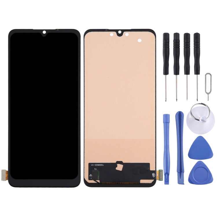TFT Material LCD Screen and Digitizer Full Assembly for OPPO Reno3 / A91 / F15 / F17, Not Supporting Fingerprint Identification