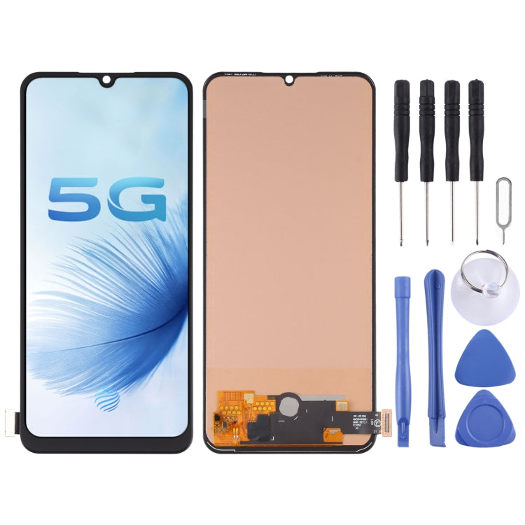 TFT Material LCD Screen and Digitizer Full Assembly (Not Supporting Fingerprint Identification) for vivo S6 5G / X50e / Y70 / Y73s / S7e / V20 / V20 se / V20 (2021)