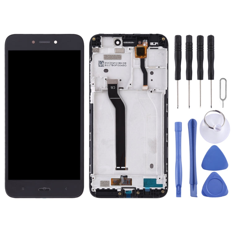 LCD Screen and Digitizer Full Assembly with Frame for Xiaomi Redmi Go