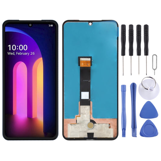 LCD Screen and Digitizer Full Assembly for LG V60 ThinQ 5G