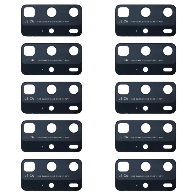 For Huawei P40 Pro 10pcs Back Camera Lens