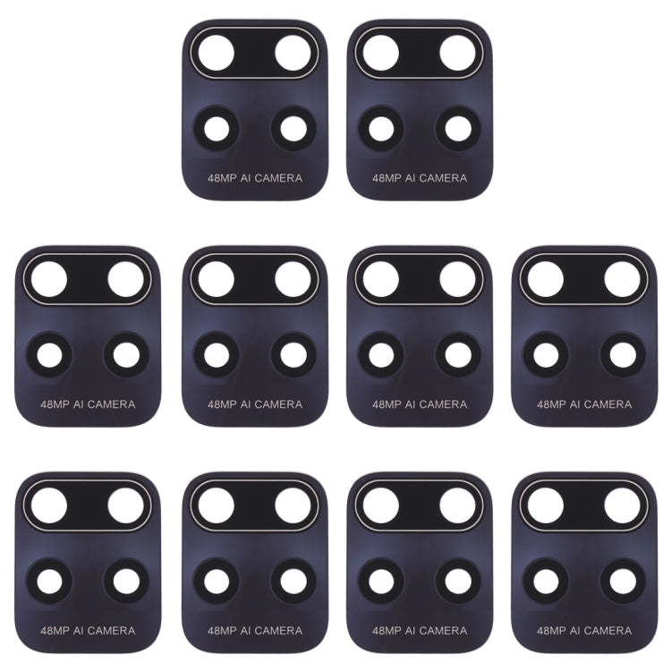 10 PCS Back Camera Lens for Xiaomi Redmi 10X 5G/Redmi 10X Pro 5G