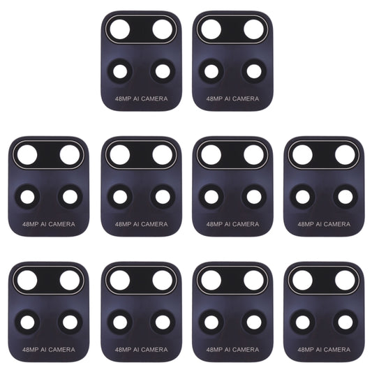 10 PCS Back Camera Lens for Xiaomi Redmi 10X 5G/Redmi 10X Pro 5G