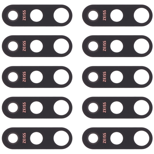 10 PCS Back Camera Lens for Nokia X71 / 8.1 Plus / TA-1167 / TA-1188