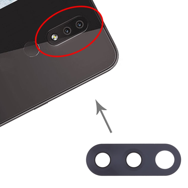 10 PCS Back Camera Lens for Nokia 4.2 / TA-1184 / TA-1133 / TA-1149 / TA-1150 / TA-1157