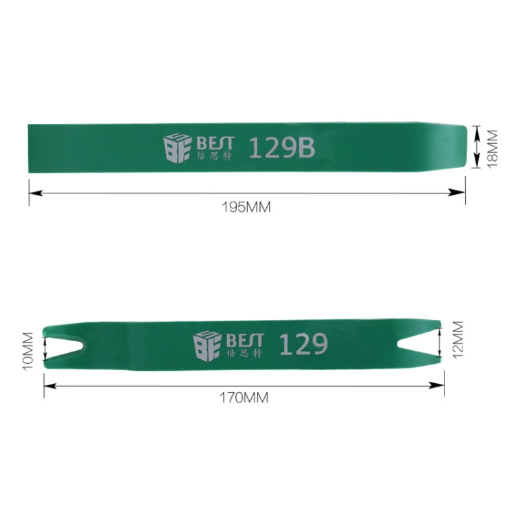 BEST-129 Double Bend Head Plastic Pry Tool