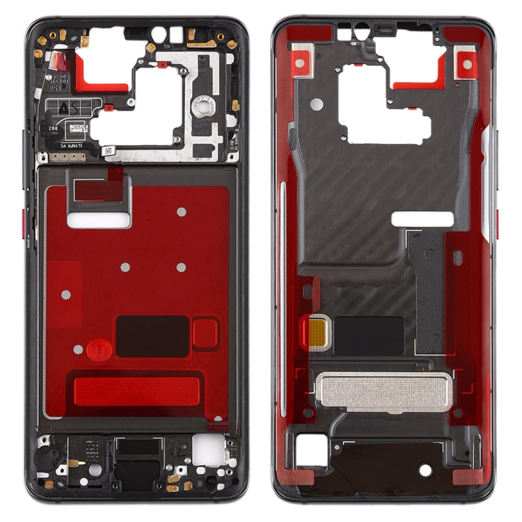 Front Housing LCD Frame Bezel Plate with Side Keys for Huawei Mate 20 Pro