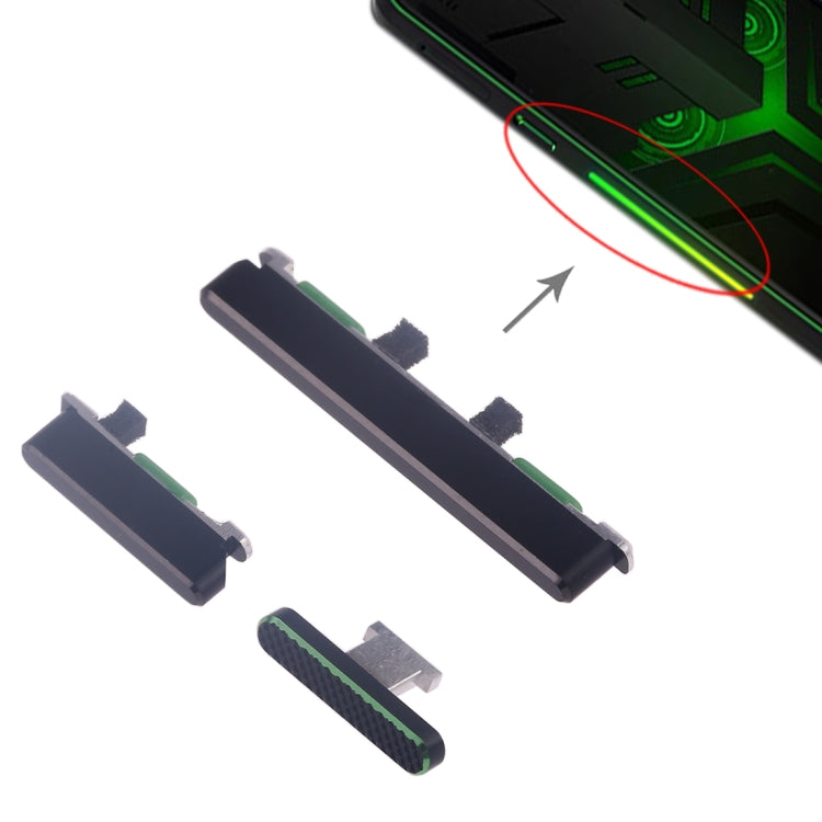 Side Keys for Xiaomi Black Shark Helo