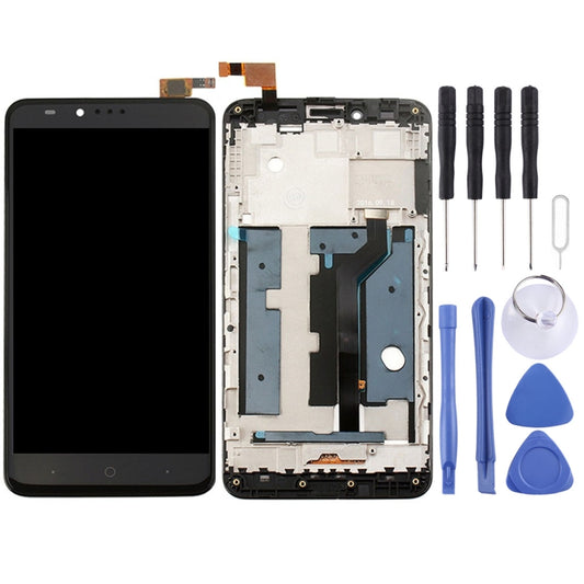 For ZTE ZMax Pro / Z981 LCD Screen and Digitizer Full Assembly with Frame