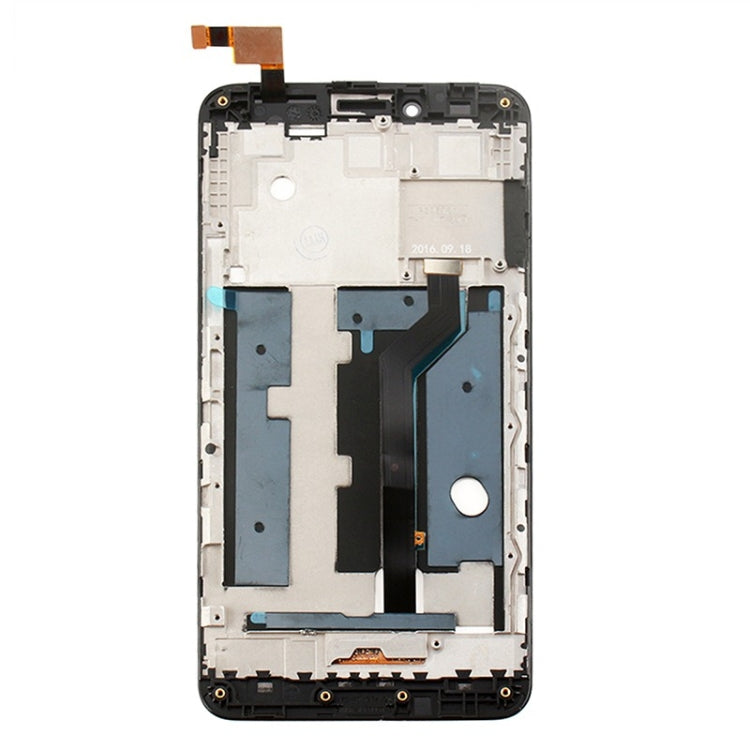 For ZTE ZMax Pro / Z981 LCD Screen and Digitizer Full Assembly with Frame