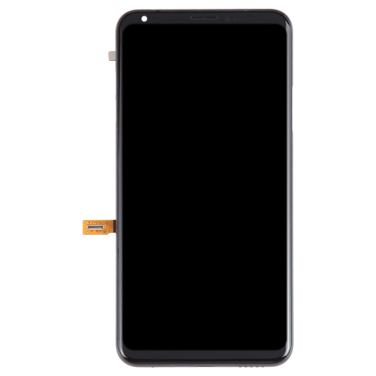 LCD Screen and Digitizer Full Assembly with Frame for LG V30, For LG V30