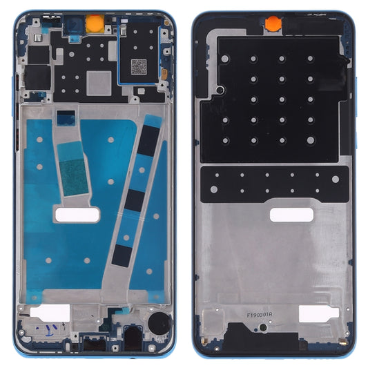 Front Housing LCD Frame Bezel Plate with Side Keys for Huawei P30 Lite (24MP)
