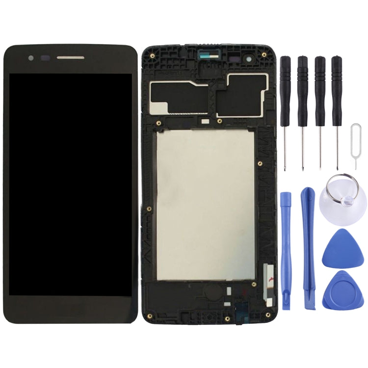 LCD Screen and Digitizer Full Assembly with Frame for LG K8 2017 US215 M210 M200N , For LG K8 2017, For K8 2017 / M200N