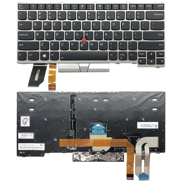 US Backlight keyboard for Lenovo ThinkPad E480 L480 L380 Yoga T480s