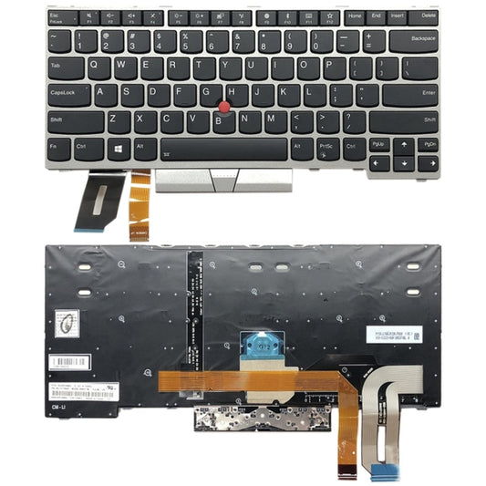 US Backlight keyboard for Lenovo ThinkPad E480 L480 L380 Yoga T480s