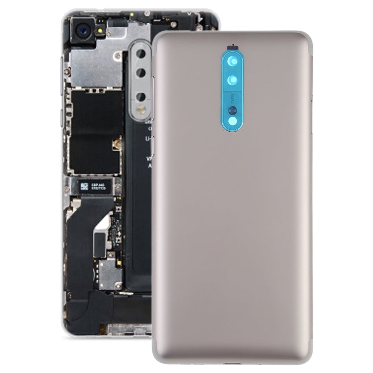 Battery Back Cover with Camera Lens & Side Keys for Nokia 8