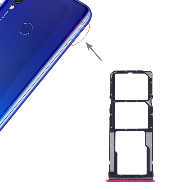 SIM Card Tray + SIM Card Tray + Micro SD Card for Xiaomi Redmi 7