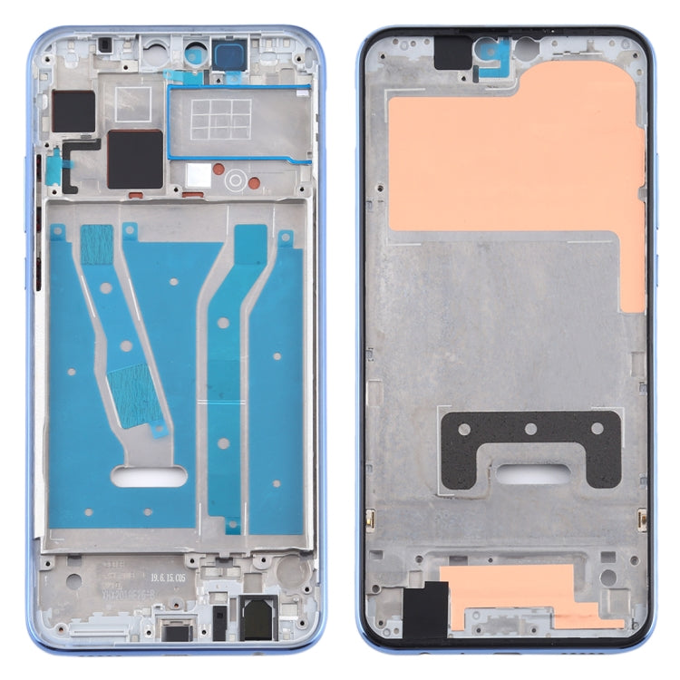 Front Housing LCD Frame Bezel Plate with Side Keys for Huawei Y9 (2019)