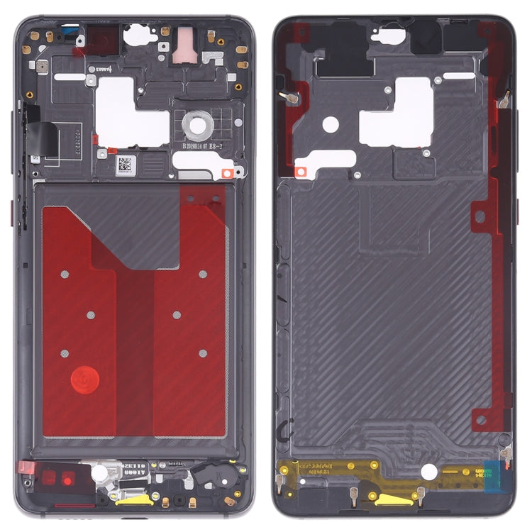 Front Housing LCD Frame Bezel Plate with Side Keys for Huawei Mate 20