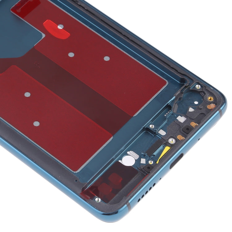 Front Housing LCD Frame Bezel Plate with Side Keys for Huawei Mate 20
