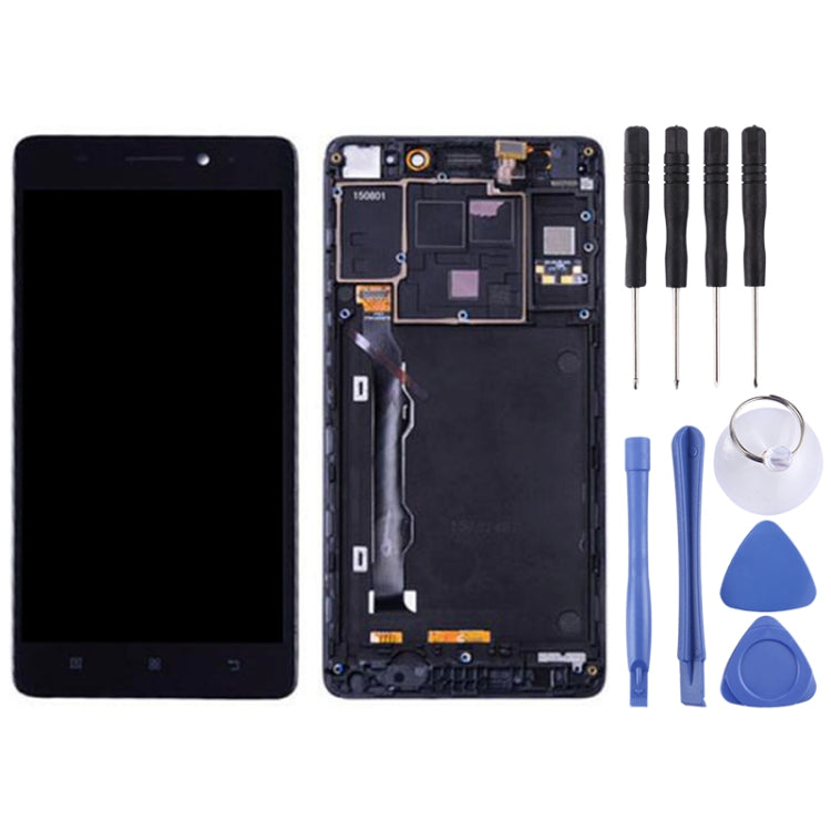 LCD Screen and Digitizer Full Assembly with Frame for Lenovo K3 Note / K50-T5