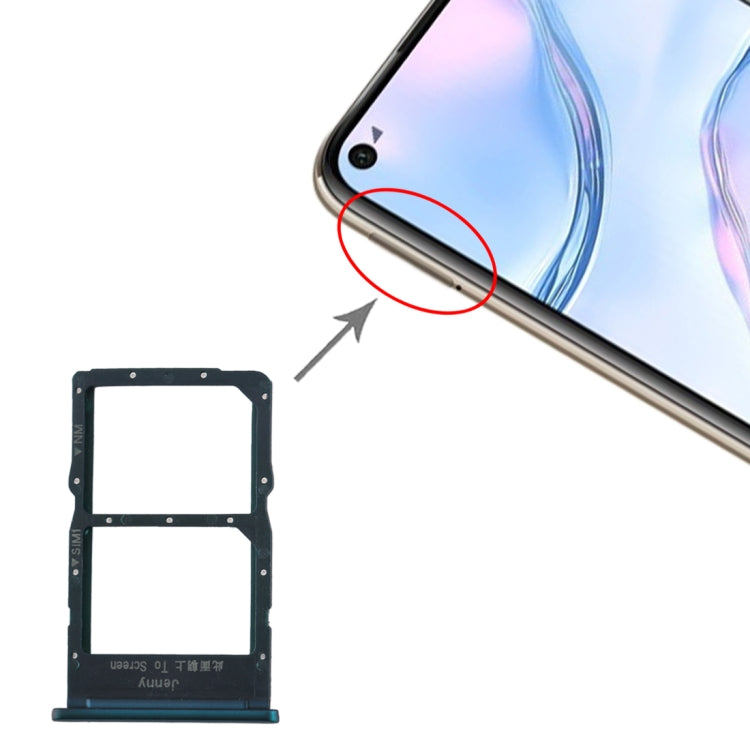 SIM Card Tray + NM Card Tray for Huawei nova 6 SE