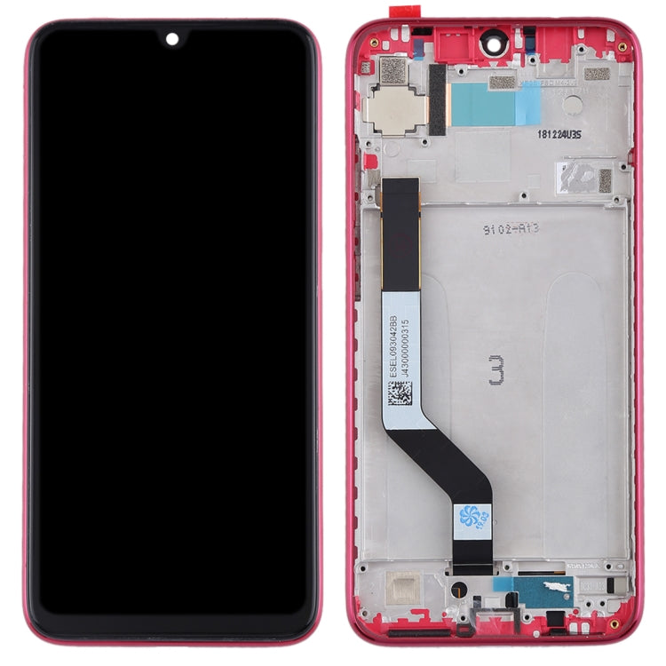 LCD Screen and Digitizer Full Assembly with Frame for Xiaomi Redmi Note 7 / Redmi Note 7 Pro