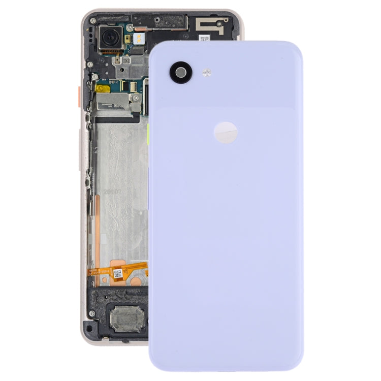 Battery Back Cover with Camera Lens & Side Keys for Google Pixel 3a