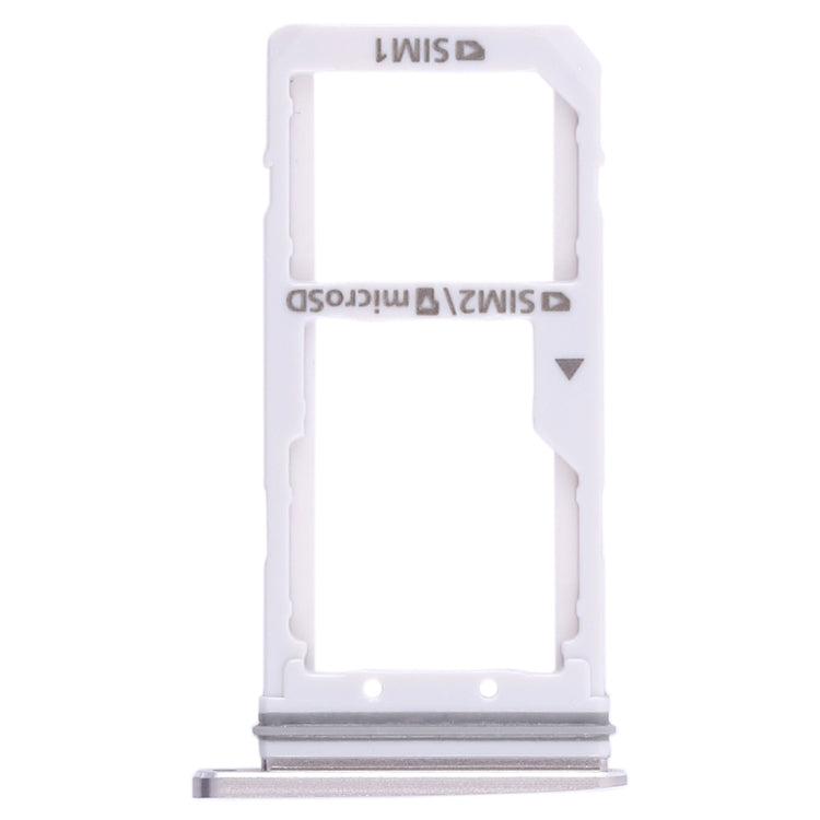 For Galaxy S7 2 SIM Card Tray / Micro SD Card Tray