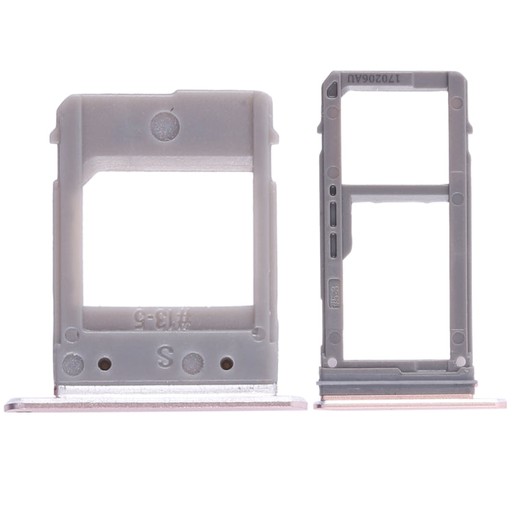 For Galaxy A520 / A720 2 SIM Card Tray + Micro SD Card Tray