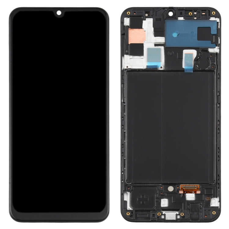 Original Super AMOLED LCD Screen  for Galaxy A50 Digitizer Full Assembly with Frame