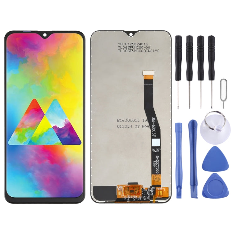 LCD Screen and Digitizer Full Assembly for Galaxy M20