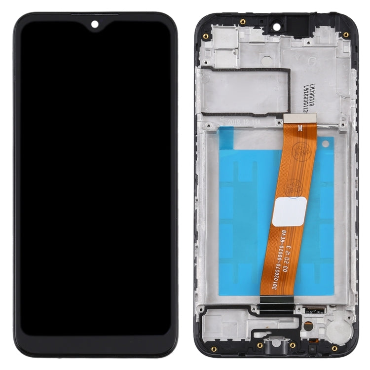 LCD Screen and Digitizer Full Assembly With Frame (Flex Cable Wide) for Samsung Galaxy A01 SM-A015M