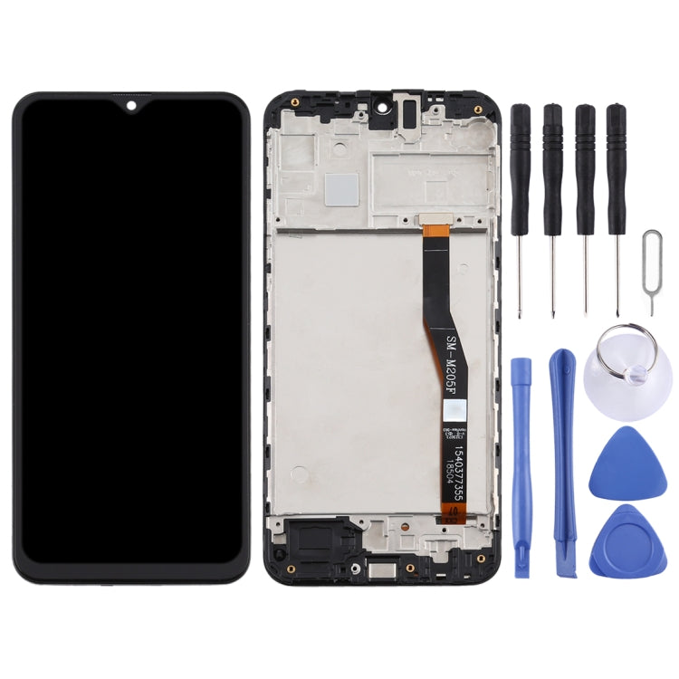 TFT Material LCD Screen and Digitizer Full Assembly With Frame for Samsung Galaxy M20