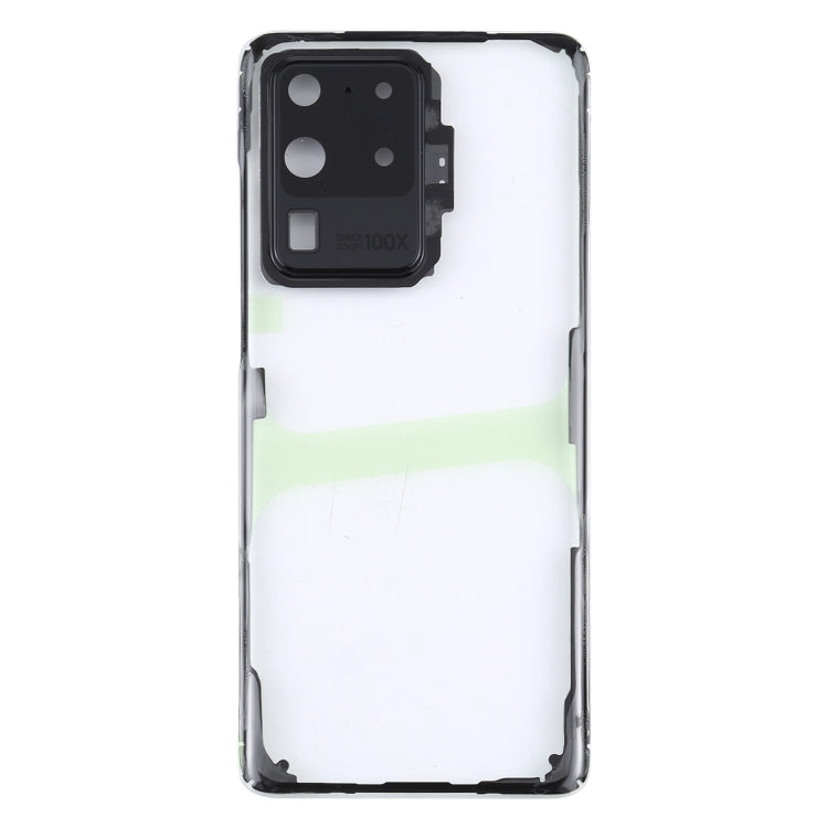 For Samsung Galaxy S20 Ultra SM-G988 SM-G988U SM-G988U1 SM-G9880 SM-G988B/DS SM-G988N SM-G988B SM-G988W Glass Transparent Battery Back Cover