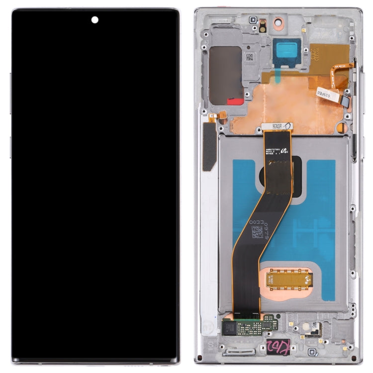 Original LCD Screen and Digitizer Full Assembly With Frame for Samsung Galaxy Note10+ 4G/Note10+ 5G SM-N976/N975
