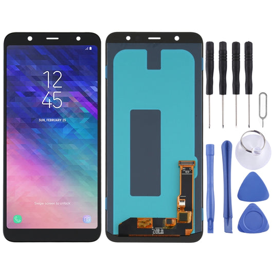 OLED Material LCD Screen and Digitizer Full Assembly for Samsung Galaxy A6+ (2018) SM-A605
