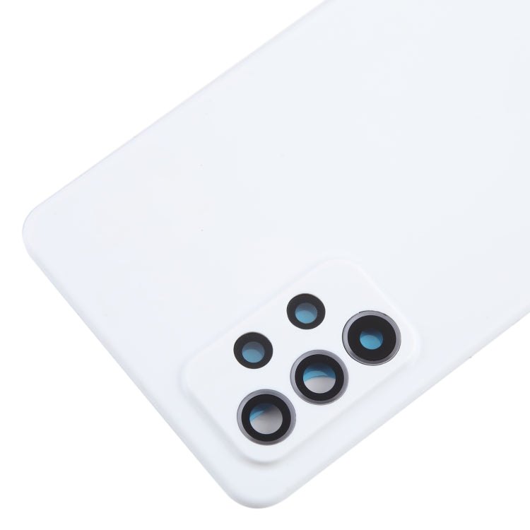 For Samsung Galaxy A52 5G / A52 4G Battery Back Cover with Camera Lens Cover