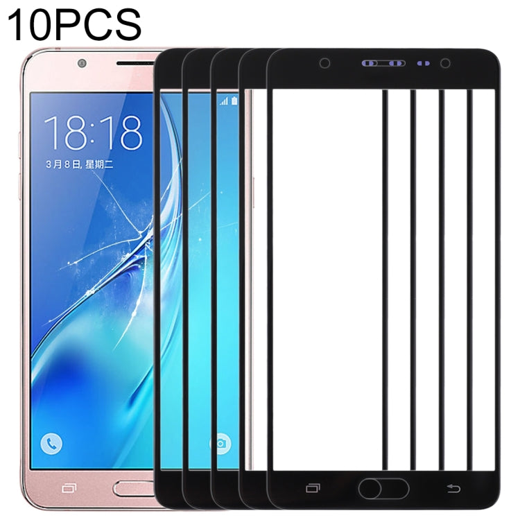 For Samsung Galaxy J7 Max 10pcs Front Screen Outer Glass Lens