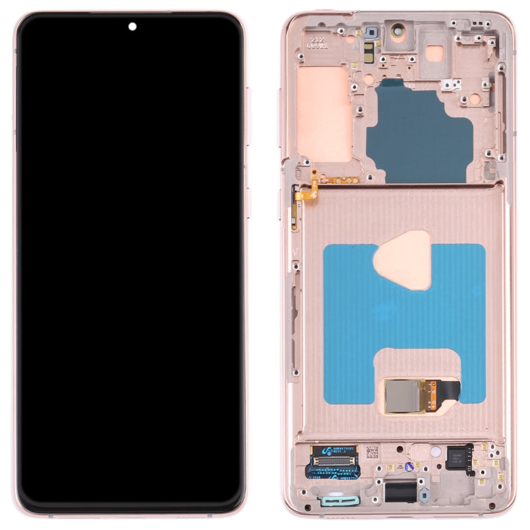 Original LCD Screen and Digitizer Full Assembly With Frame for Samsung Galaxy S21+ 5G SM-G996