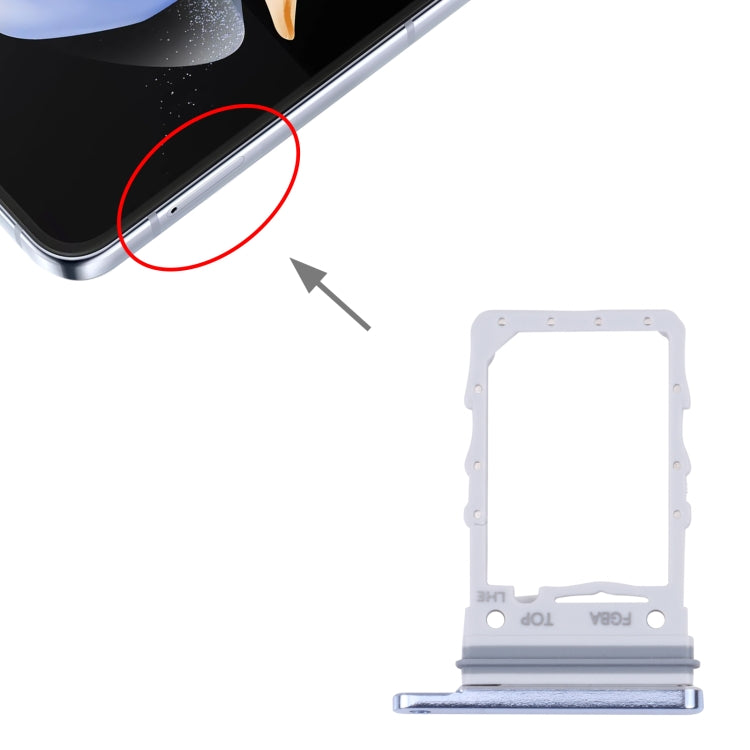 For Samsung Galaxy Z Flip4 SM-F721B Original SIM Card Tray
