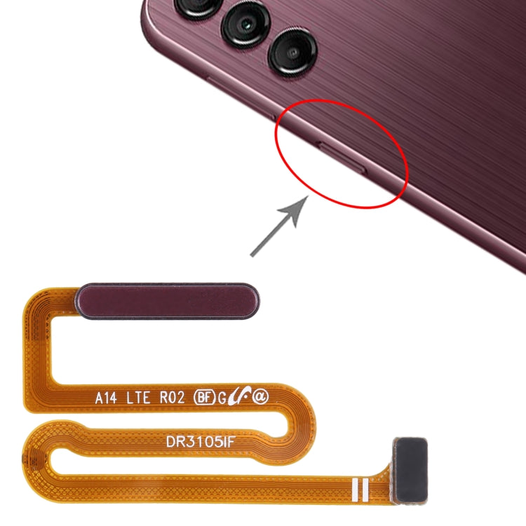 For Samsung Galaxy A14 SM-A145F Original Fingerprint Sensor Flex Cable