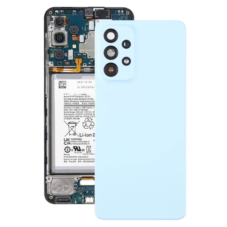 For Samsung Galaxy A33 5G SM-A336B Original Battery Back Cover with Camera Lens Cover