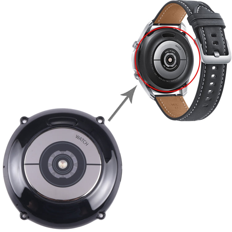 Original Back Cover With Heart Rate Sensor + Wireless Charging Module For Samsung Galaxy Watch 3 41mm SM-R850