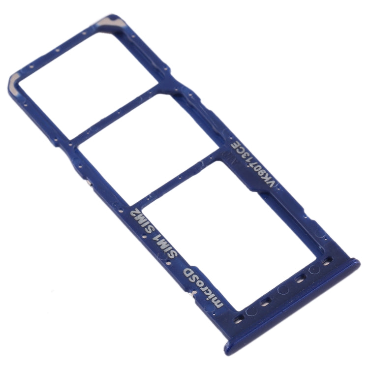 For Galaxy A10 SIM Card Tray + SIM Card Tray + Micro SD Card Tray